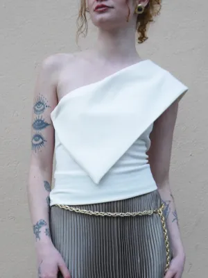 1 shoulder asymm top