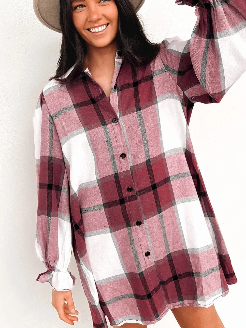 Autumn Plaid Dress