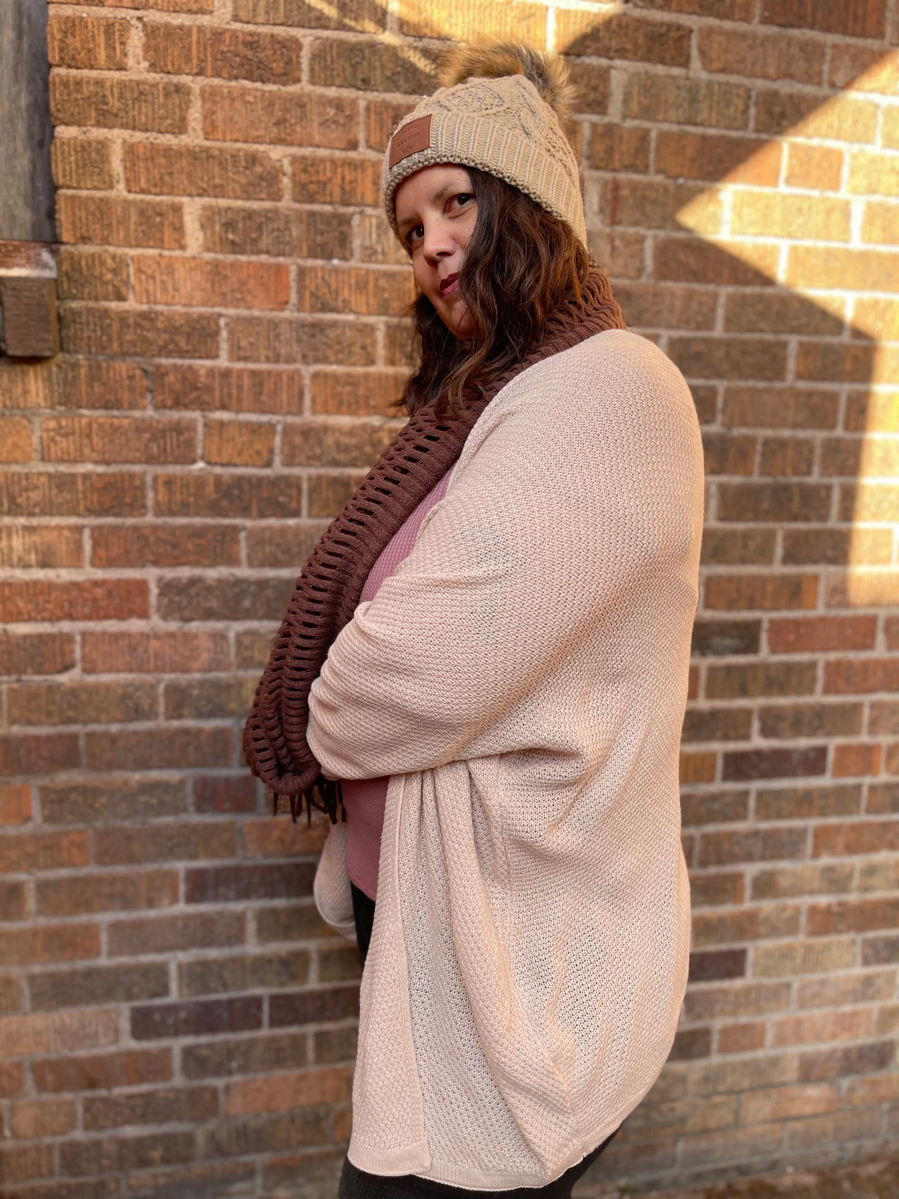 Basic Light Weight Dolman Cardigan