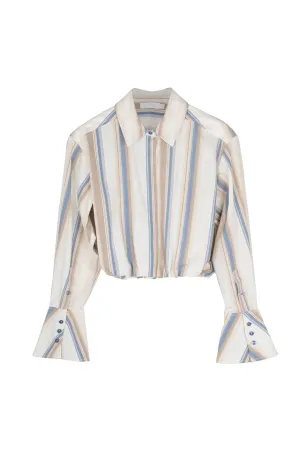 Blythe Cropped Button Up Shirt