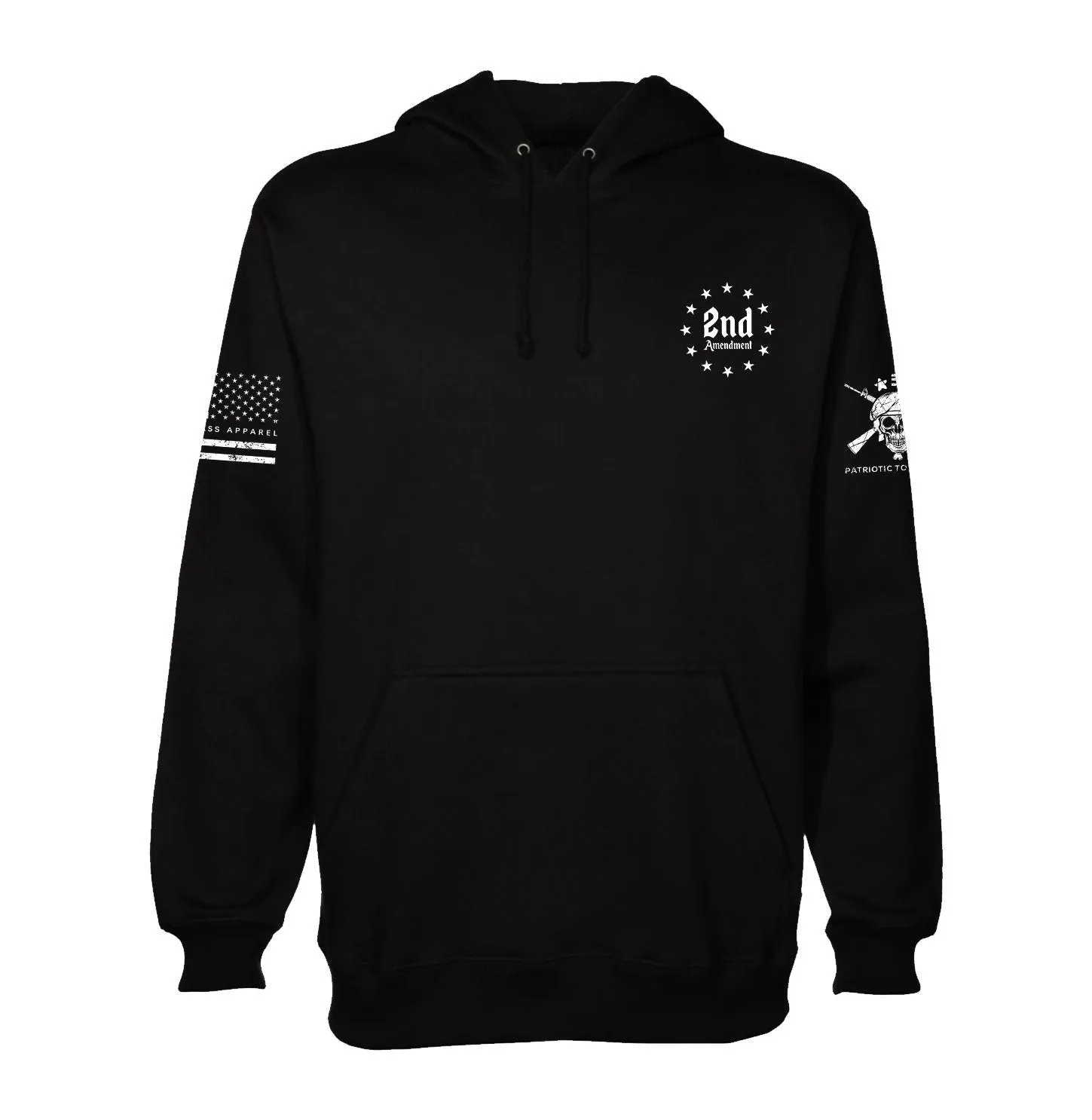 Born Tactical Patriotic Hoodie | Gun Lover | Gin Rights | American Flag | Unisex Hoodie
