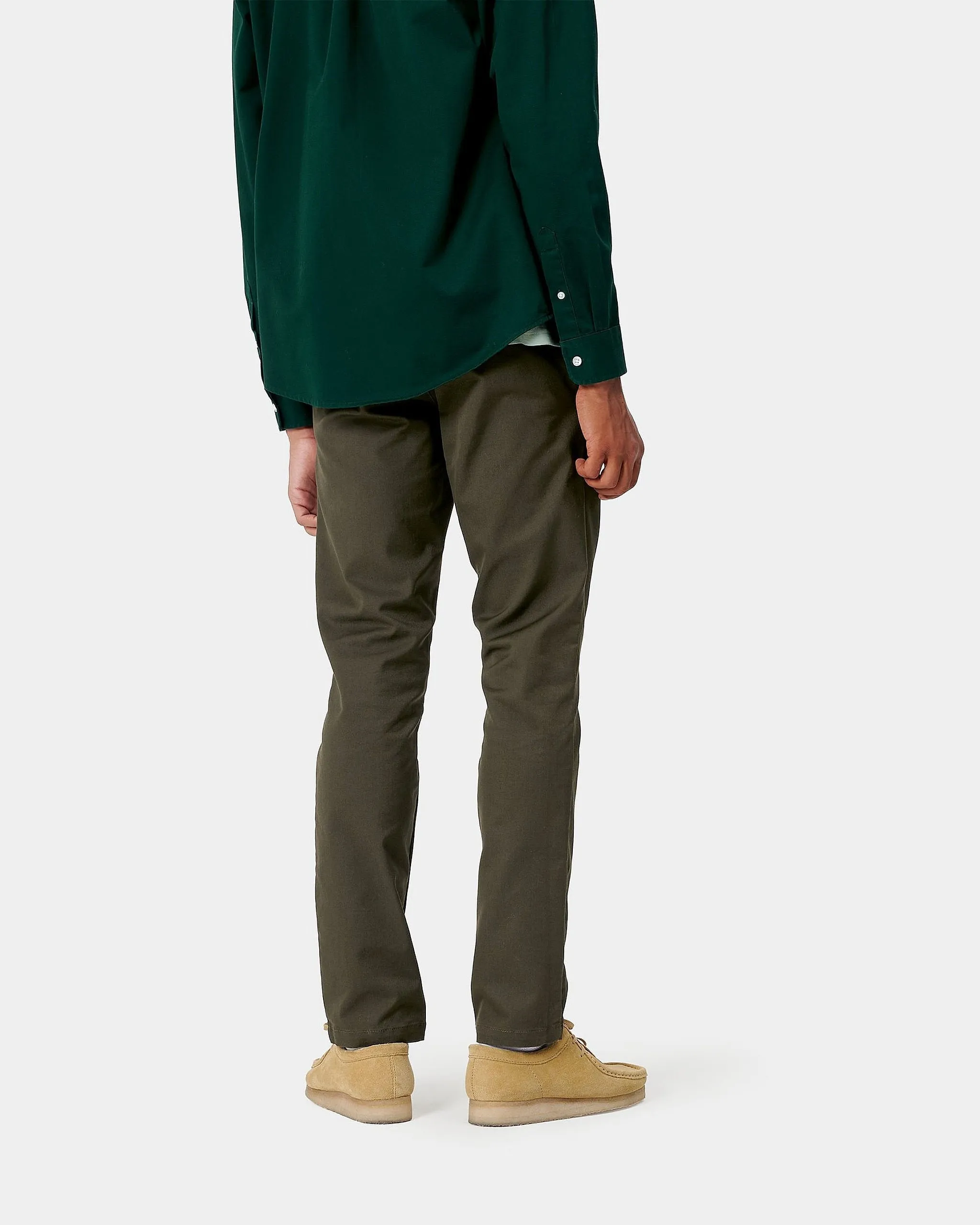 Carhartt WIP Sid Pant Slim Tapered Mens Chinos - Cypress Rinsed