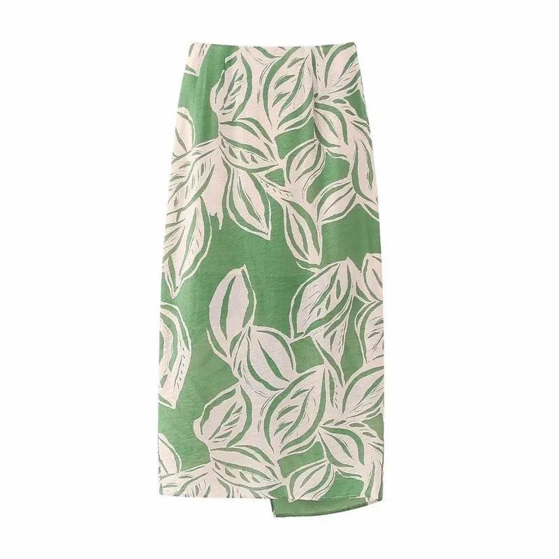 Emma Floral Midi Skirt