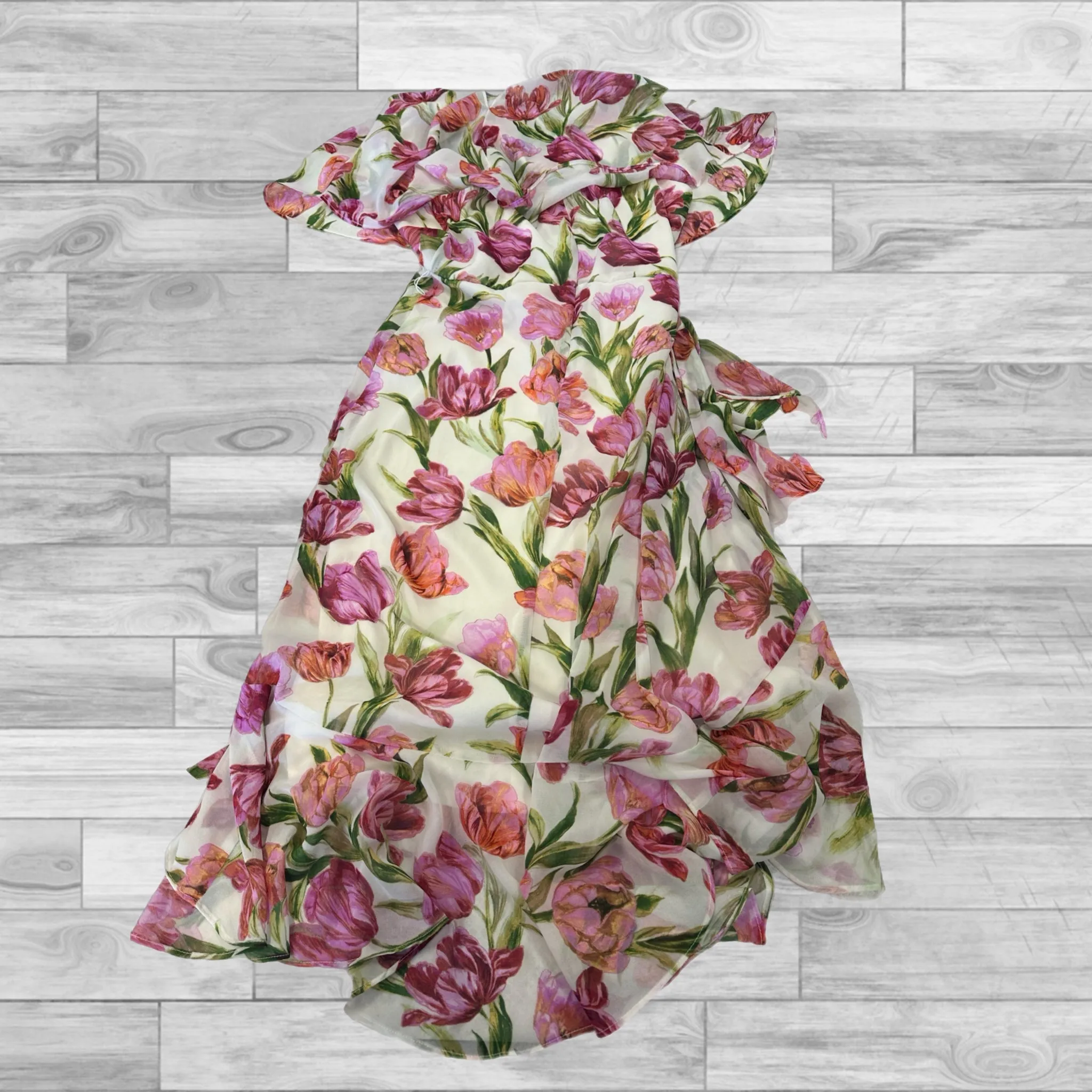 Floral Print Dress Casual Midi Dannyandnicole, Size 6