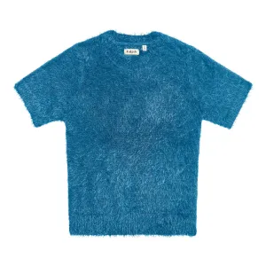 Fuzzy Short Sleeve Sweater