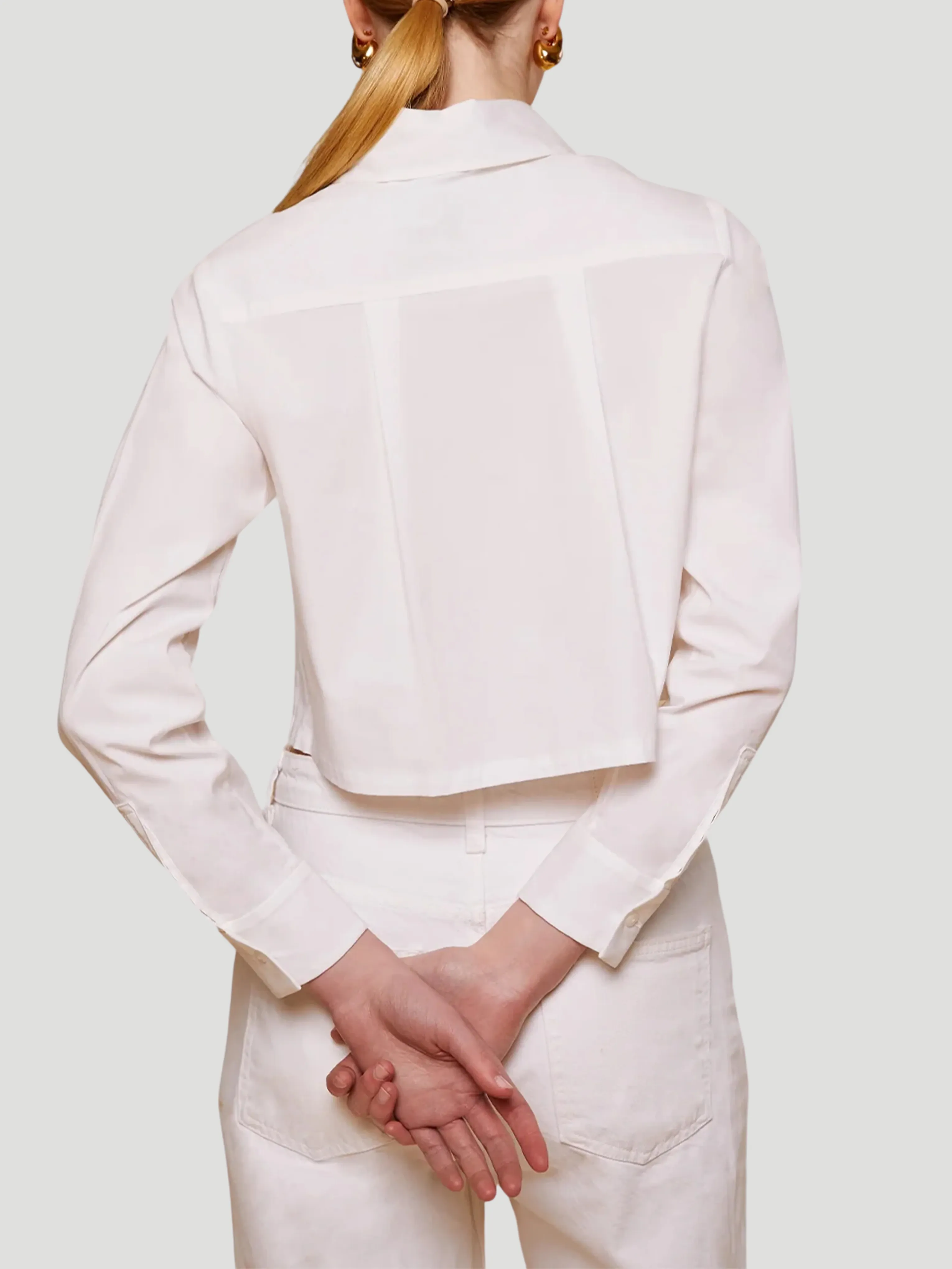 Jilly Cropped Shirt