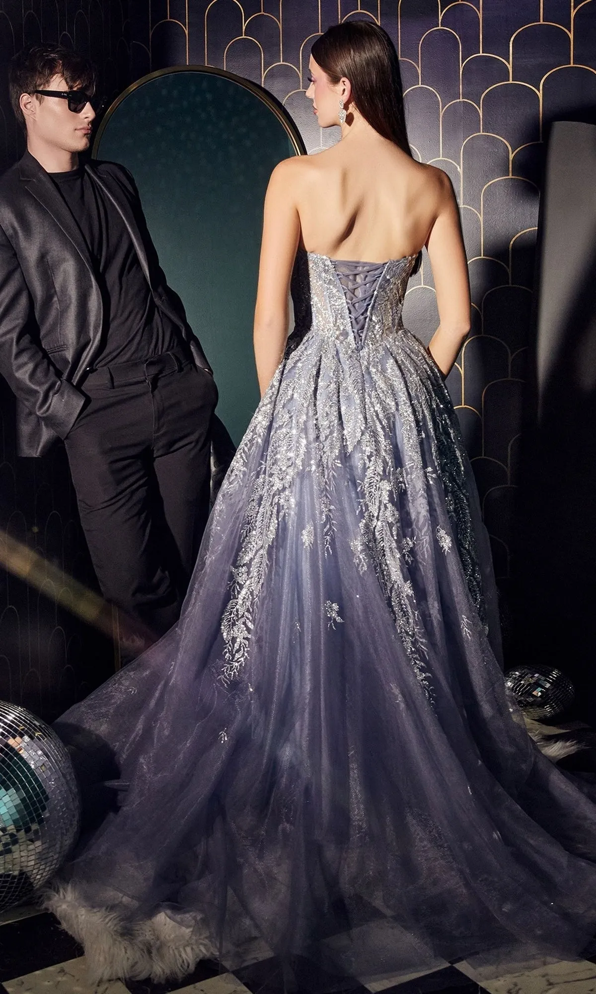 Long Formal Dress J852 by Ladivine