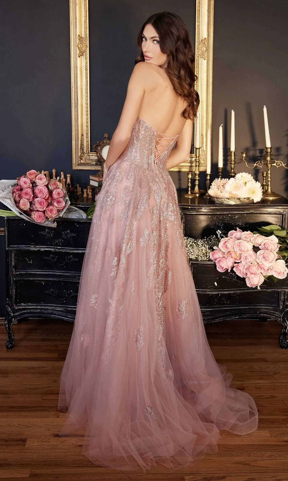 Long Formal Dress J852 by Ladivine