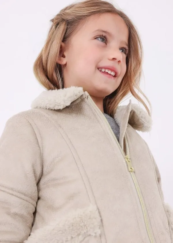 Mayoral Fleece Lined Jacket