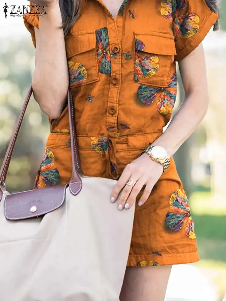 Printed Rompers