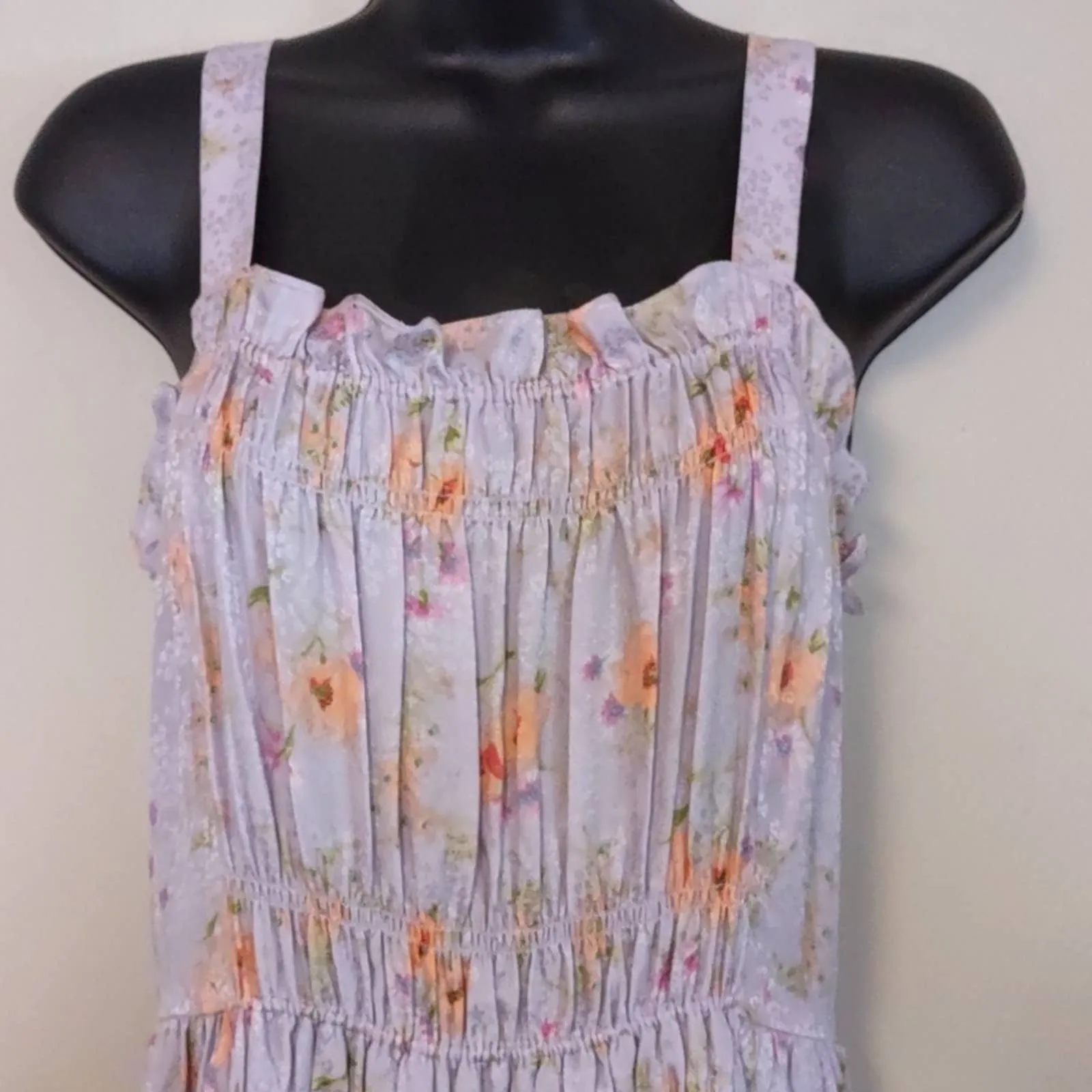 Rebecca Taylor Emilia Silk Jacquard Tank Dress