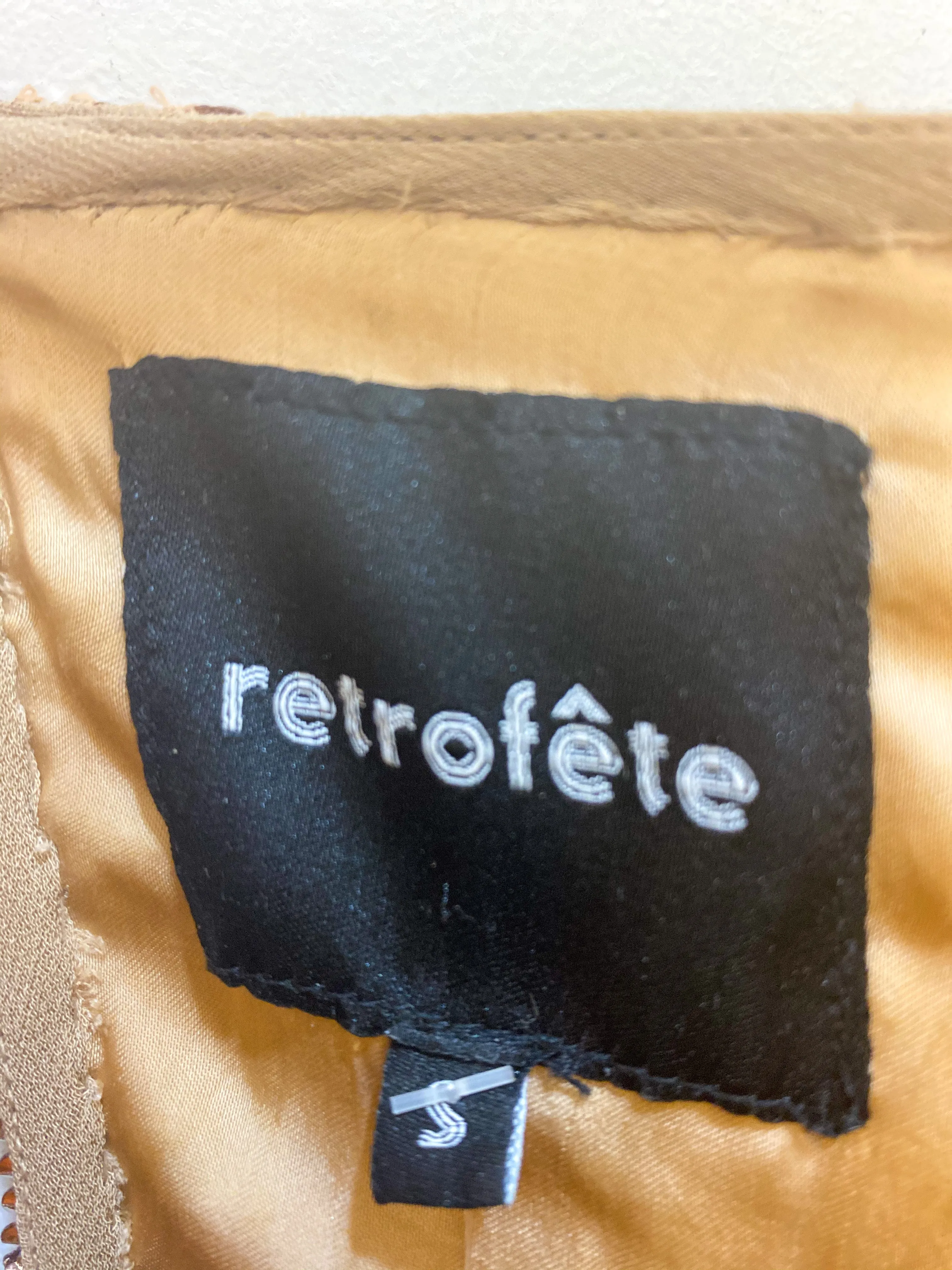 Retrofete Sequin Mini Cocktail Dress