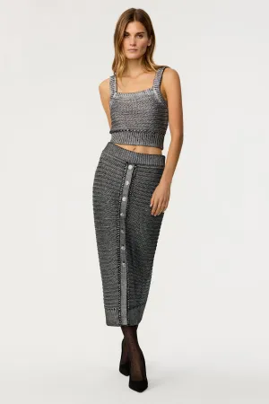 Tani Luxe Knit Pencil Skirt
