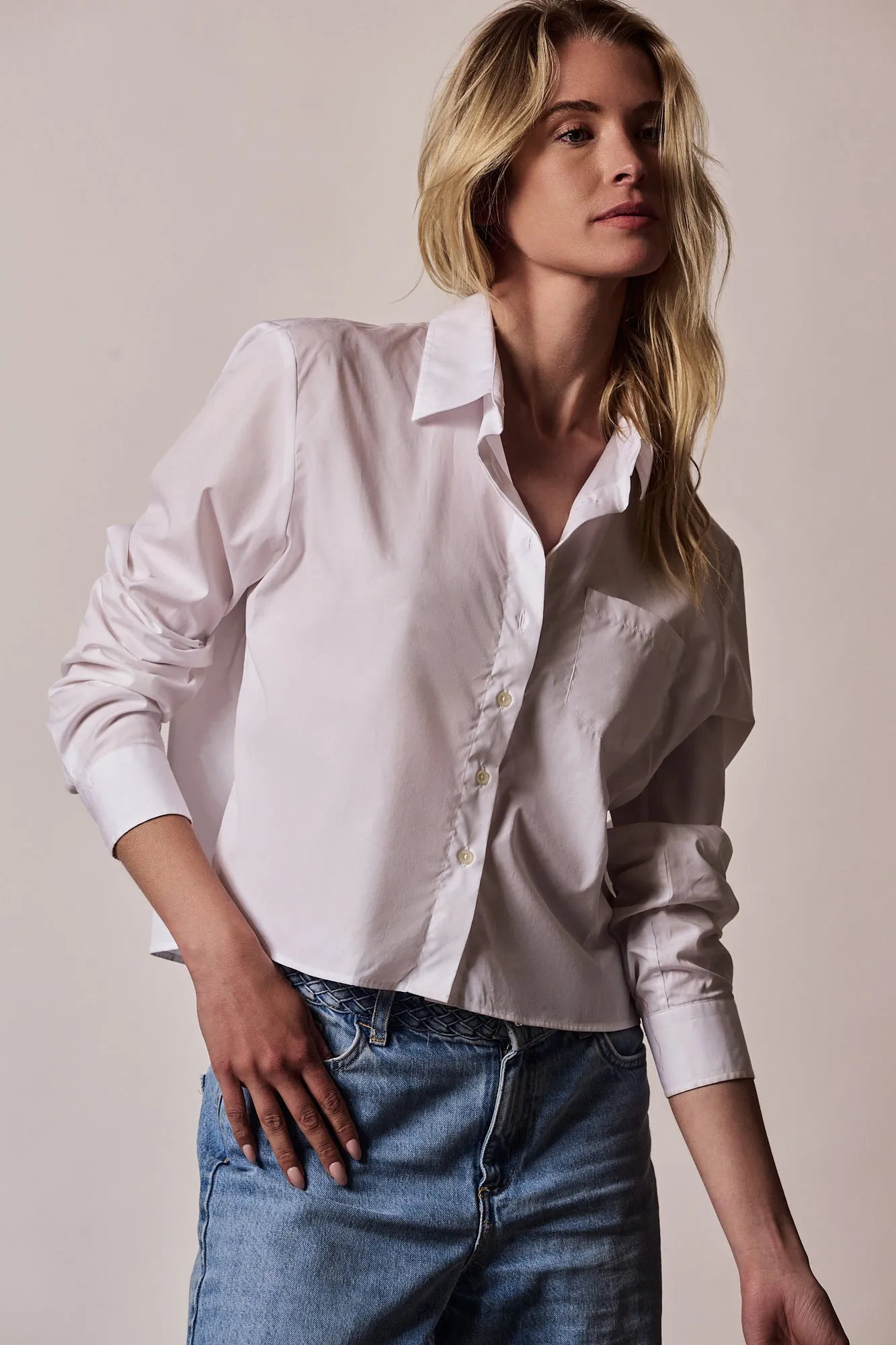 The Long Sleeve Boxy Crop