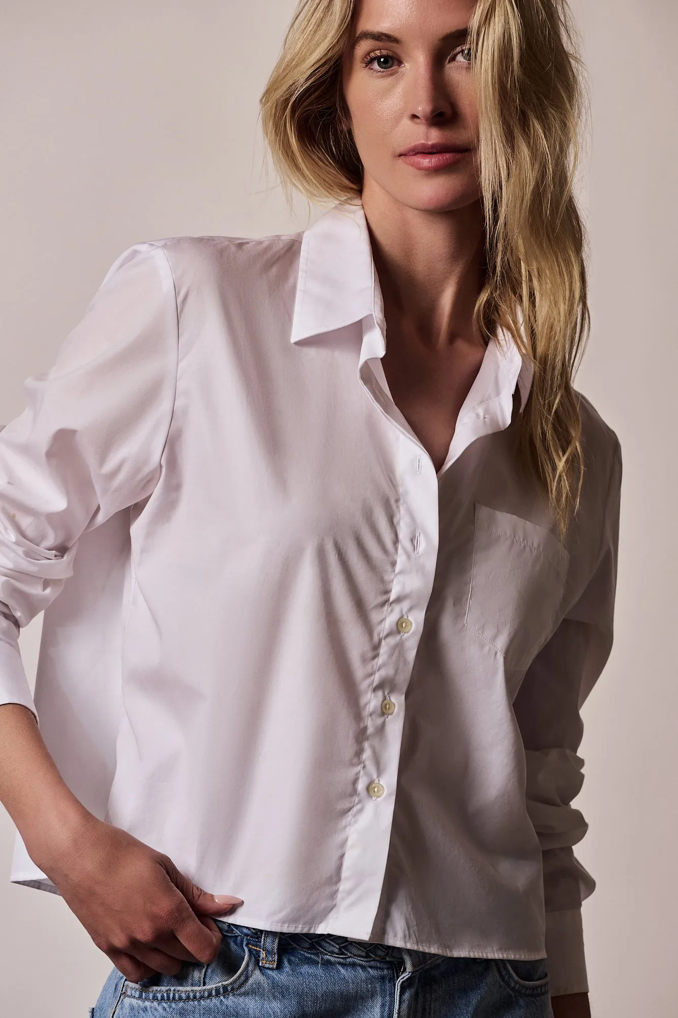 The Long Sleeve Boxy Crop