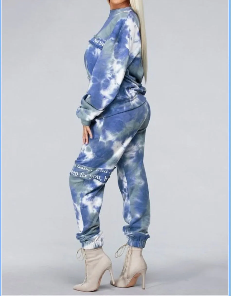 Tie Dye Pullover Sweatshirt