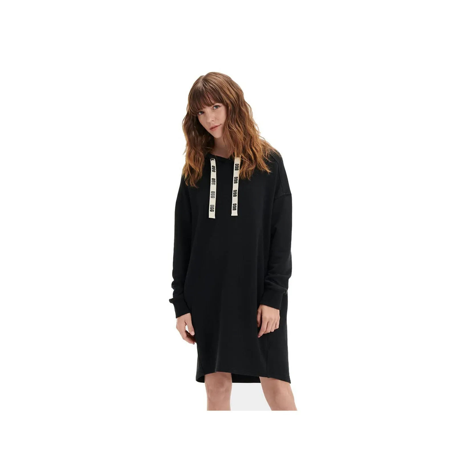 Women's Apparel UGG ADERYN HOODIE DRESS SHIRT 1127670 BLACK