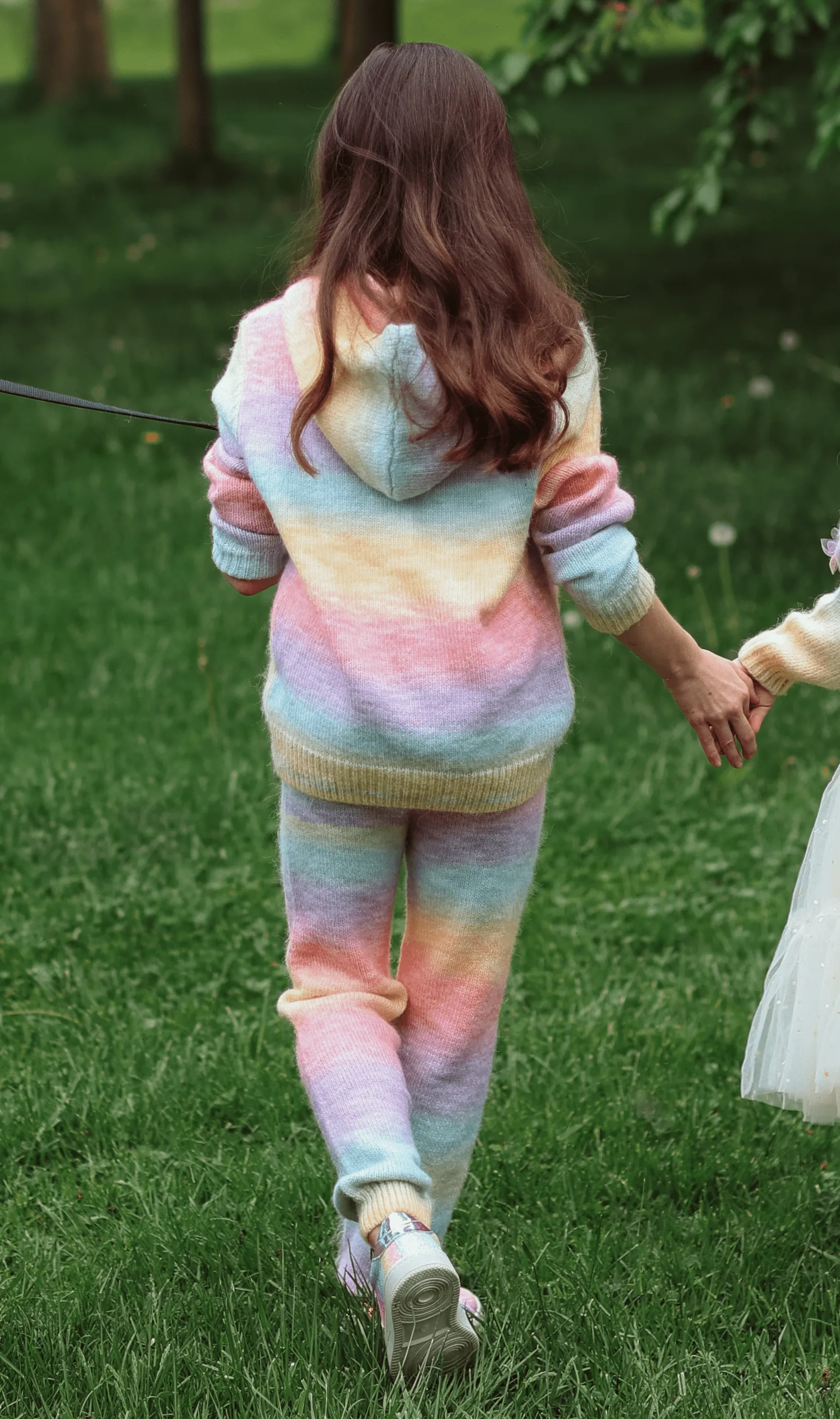 Womens Sunset Knit Hoodie and Pants Set